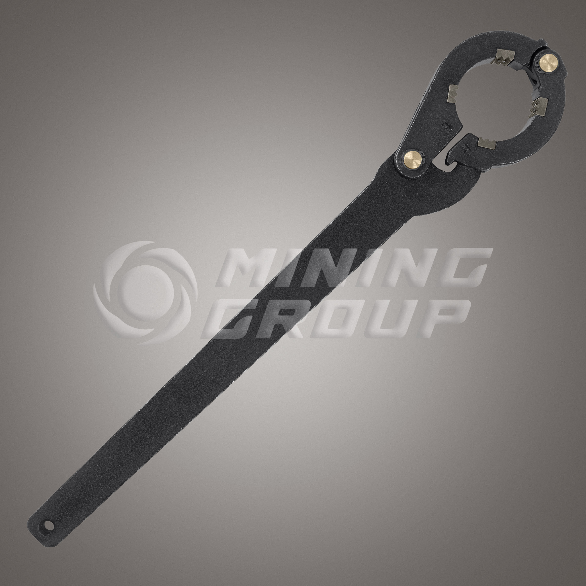 Ключ широкозахватный наружной трубы NQ со сменными плашками