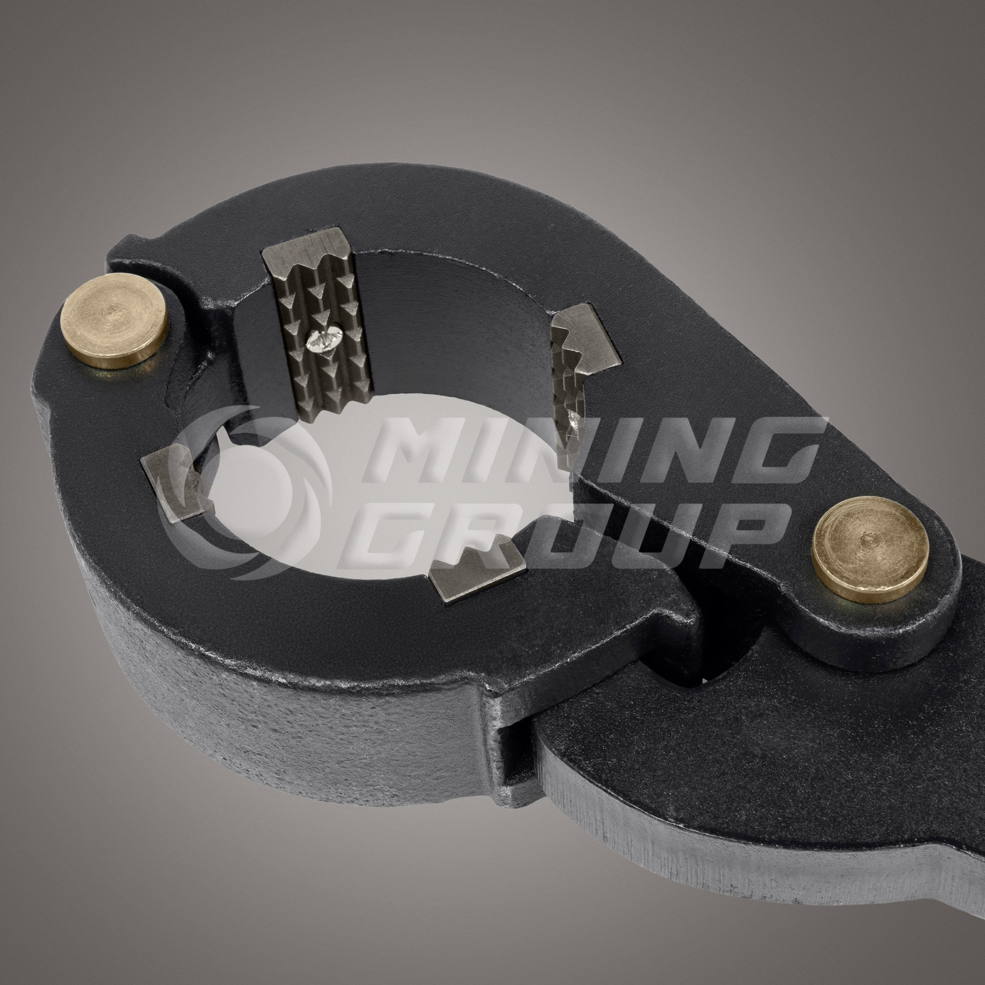 Ключ широкозахватный бурильной трубы NQ со сменными плашками